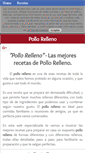 Mobile Screenshot of pollorelleno.net